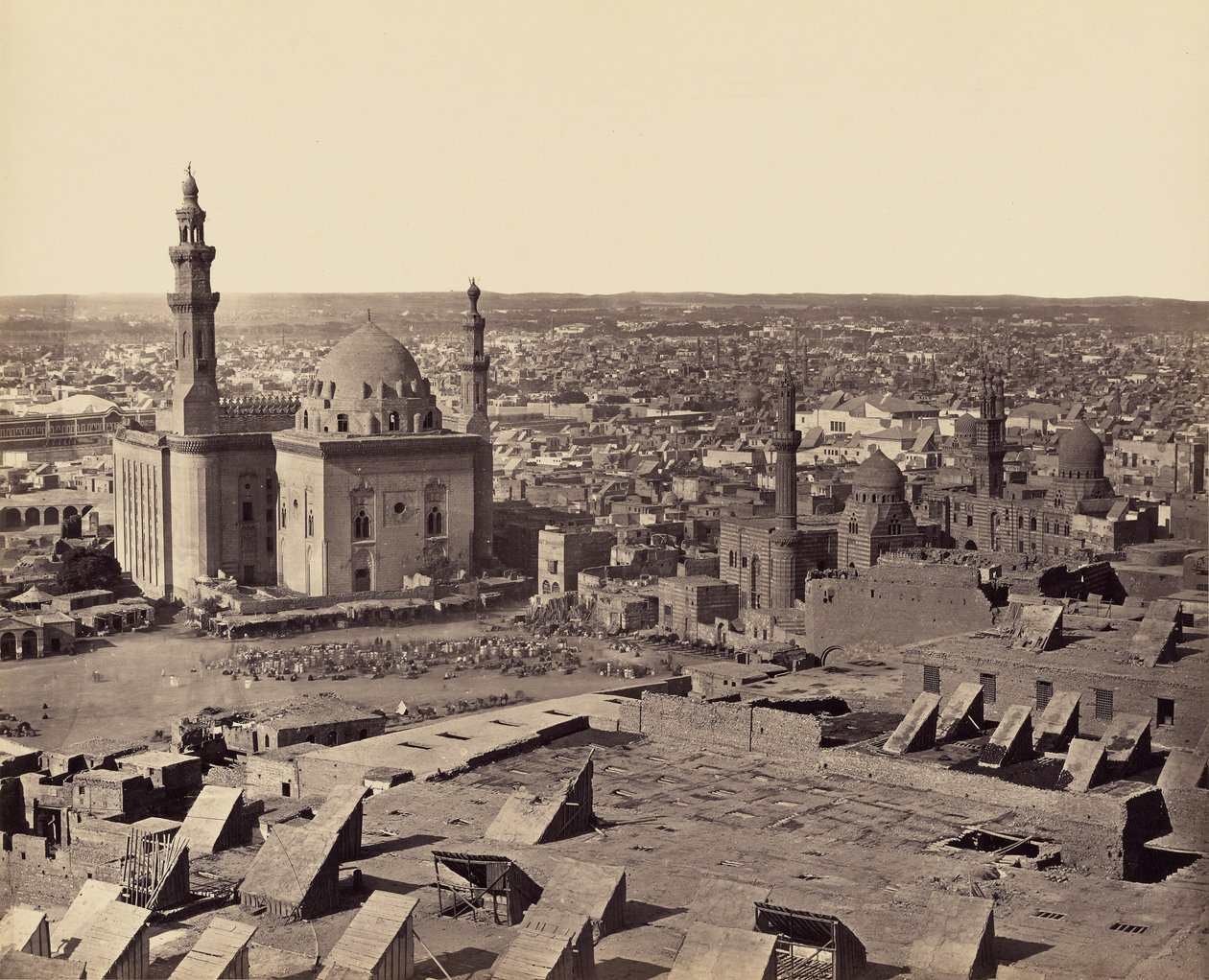 Le Caire depuis la Citadelle. Première vue - Francis Frith