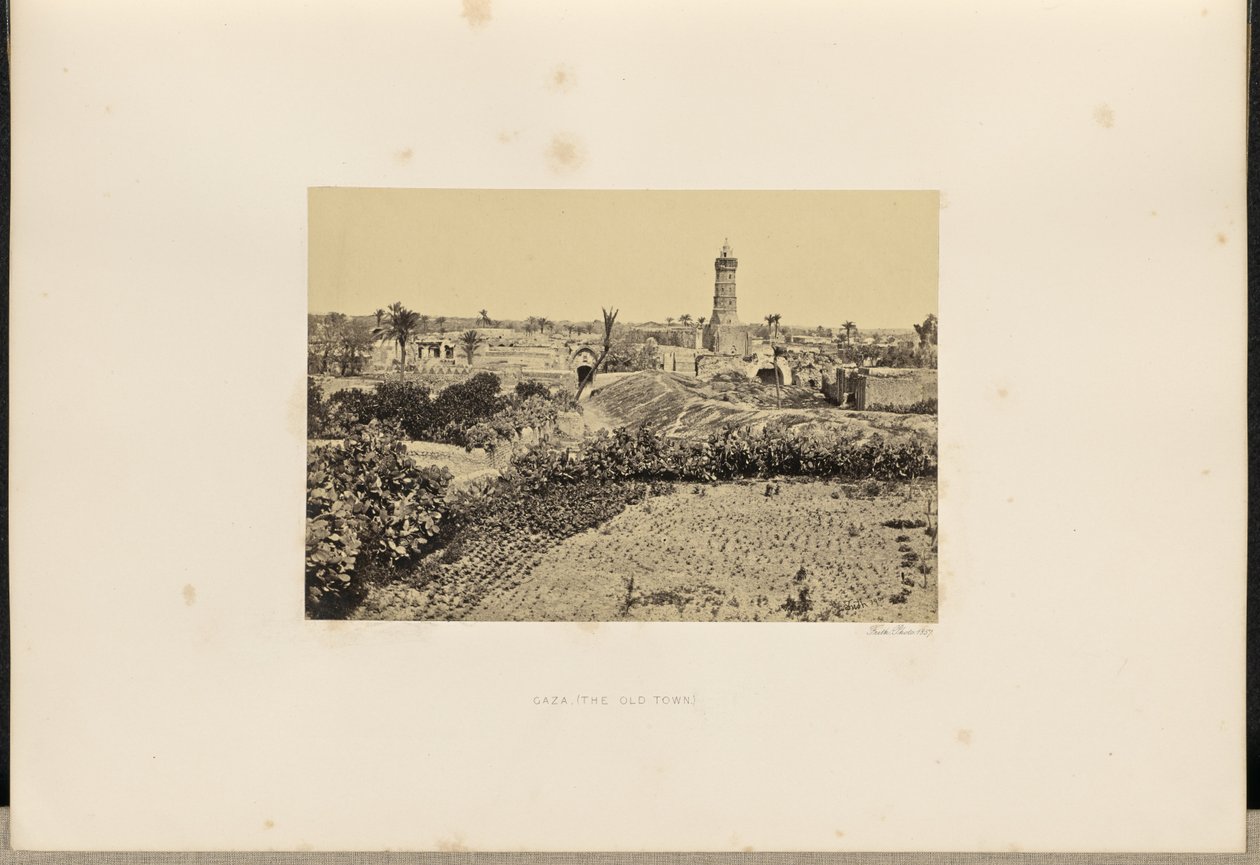 Gaza (La vieille ville) - Francis Frith
