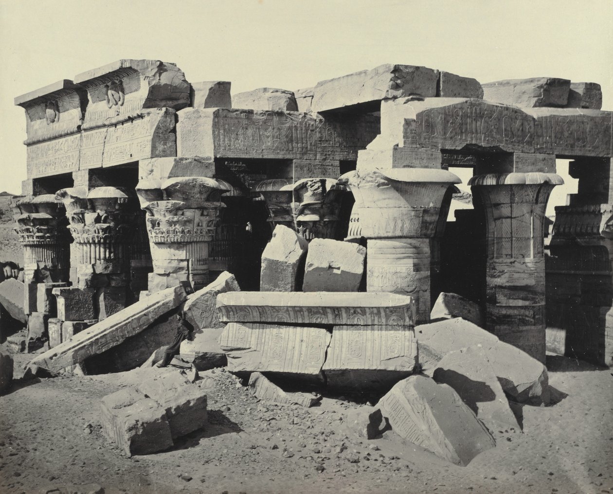 Kom Ombo - Francis Frith