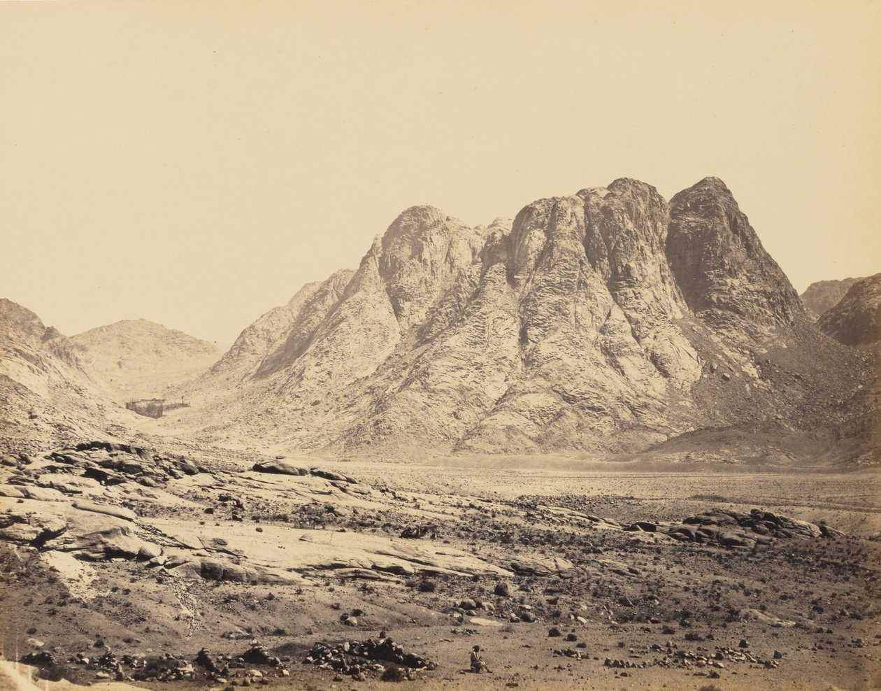 Mont Horeb, Sinaï - Francis Frith
