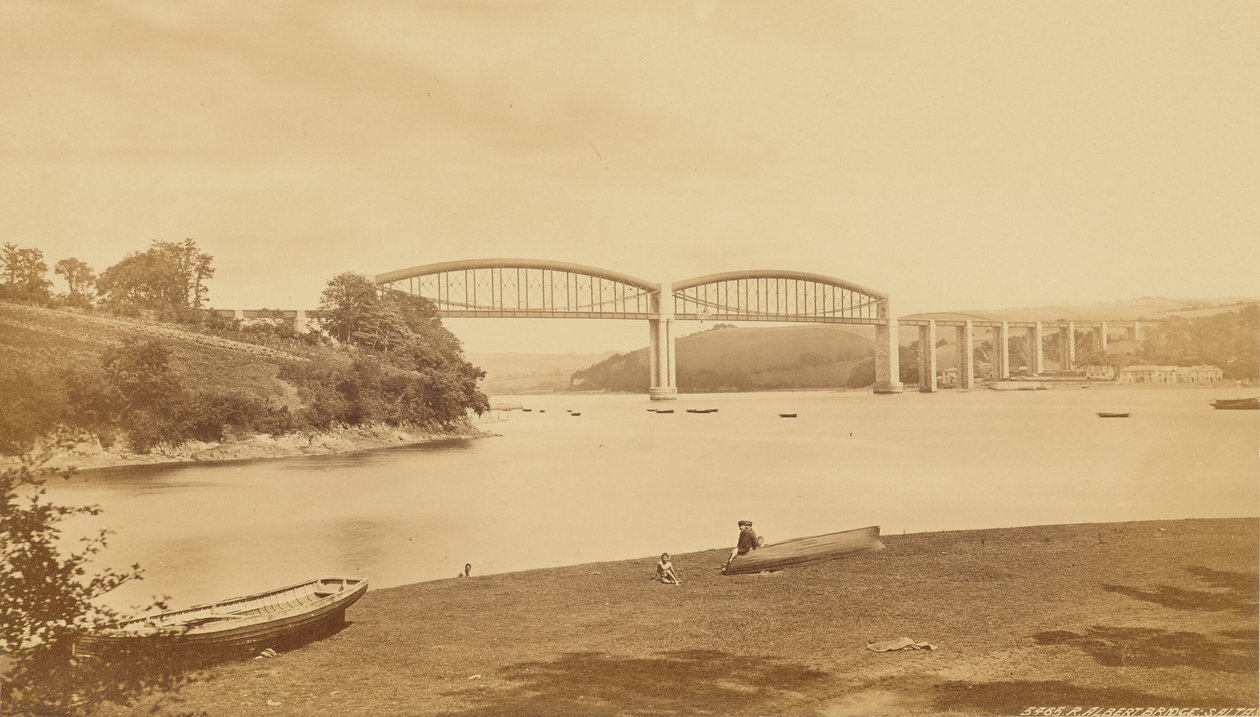 Pont R. Albert, Saltash - Francis Frith