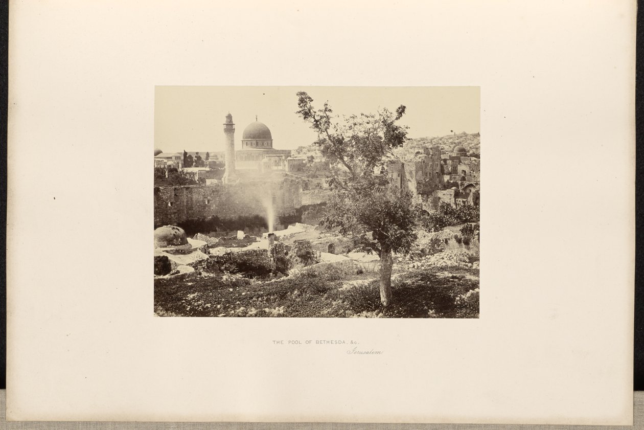 La piscine de Bethesda, etc., Jérusalem - Francis Frith