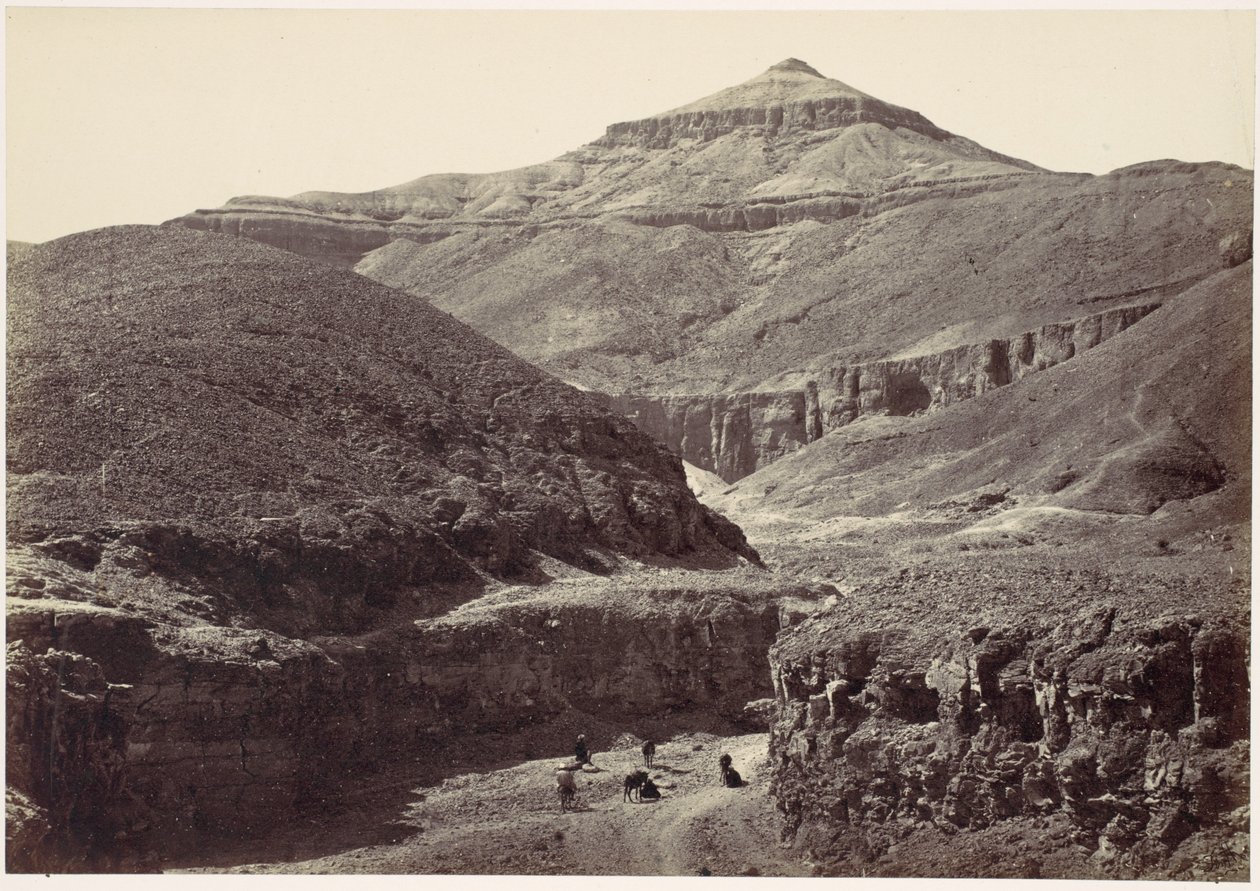 Vallée des tombes des rois, Thèbes - Francis Frith