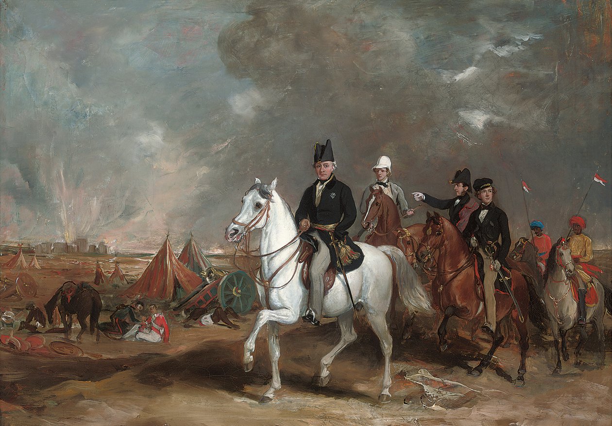 Le vicomte Hardinge, gouverneur général de l