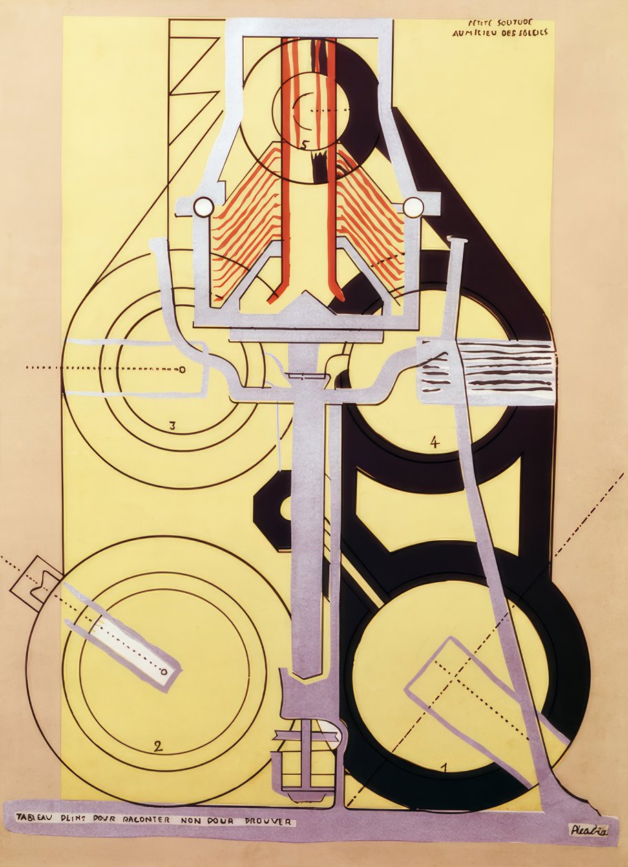 Petite solitude au milieu des soleils - Francis Picabia