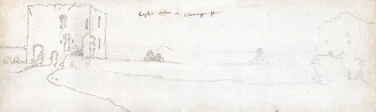 Cardiff en 1678 - Francis Place
