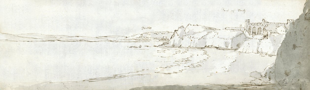 Port de Tenby, c.1678 - Francis Place