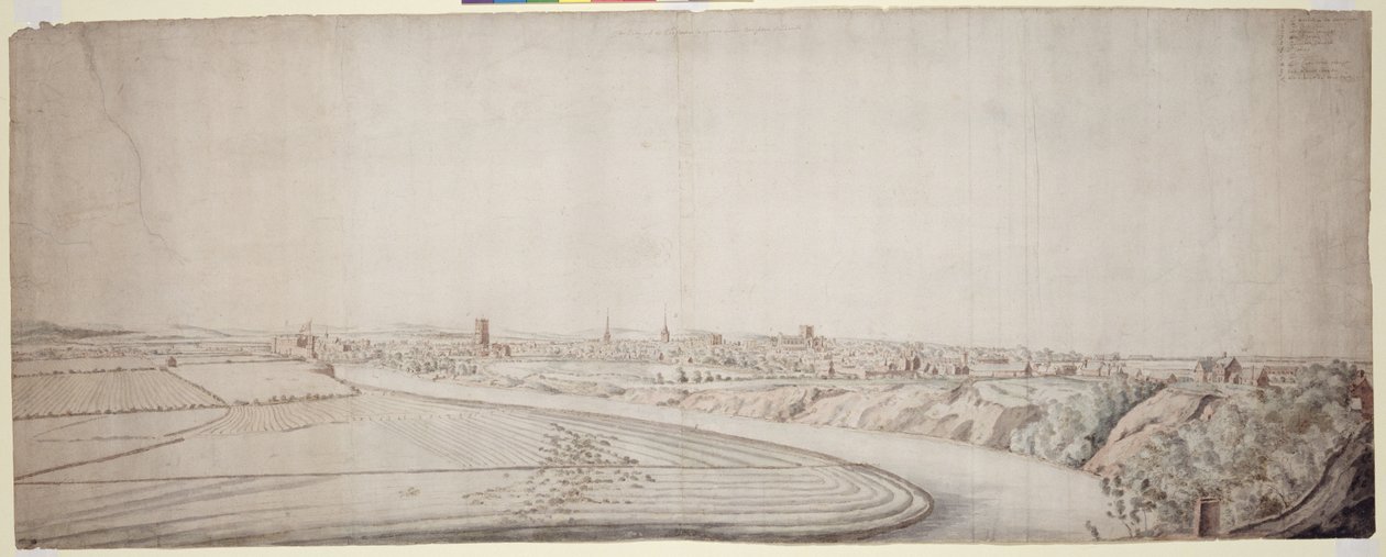 Vue de Chester - Francis Place