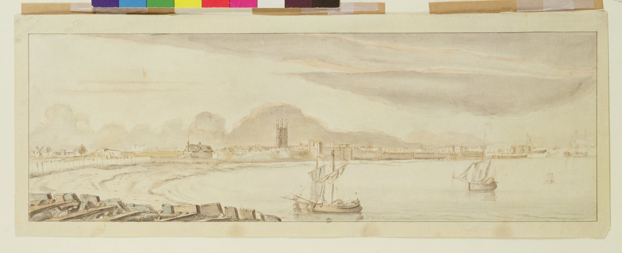 Vue de Hull - Francis Place