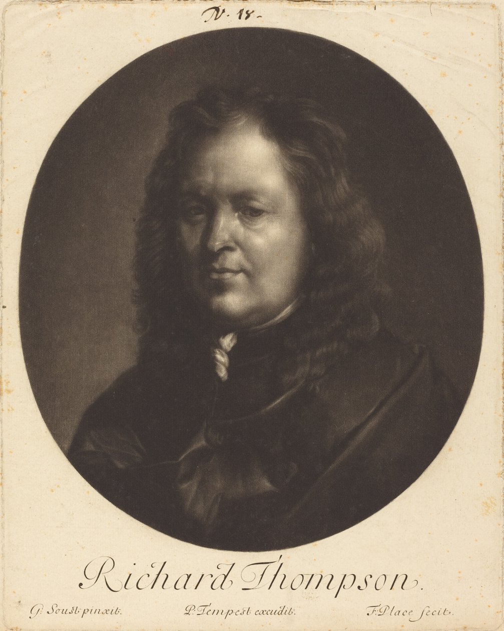 Richard Tompson - Francis Place after Gerard Soest