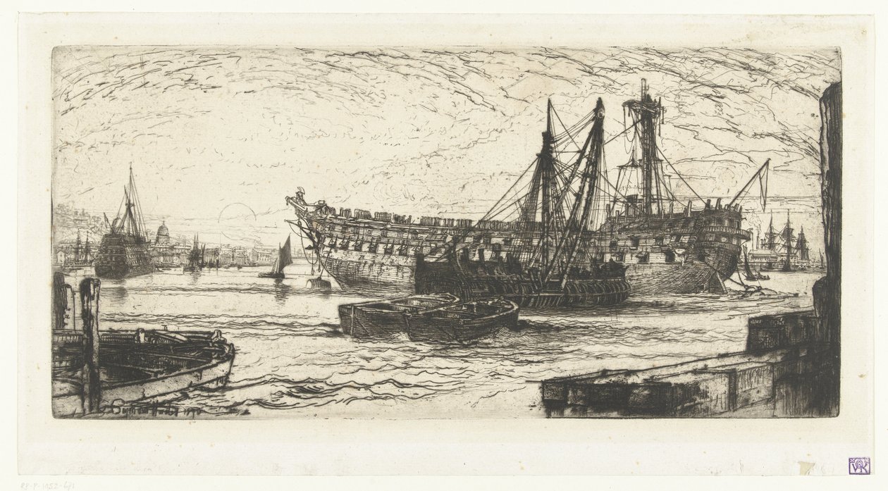 Démantèlement du navire l