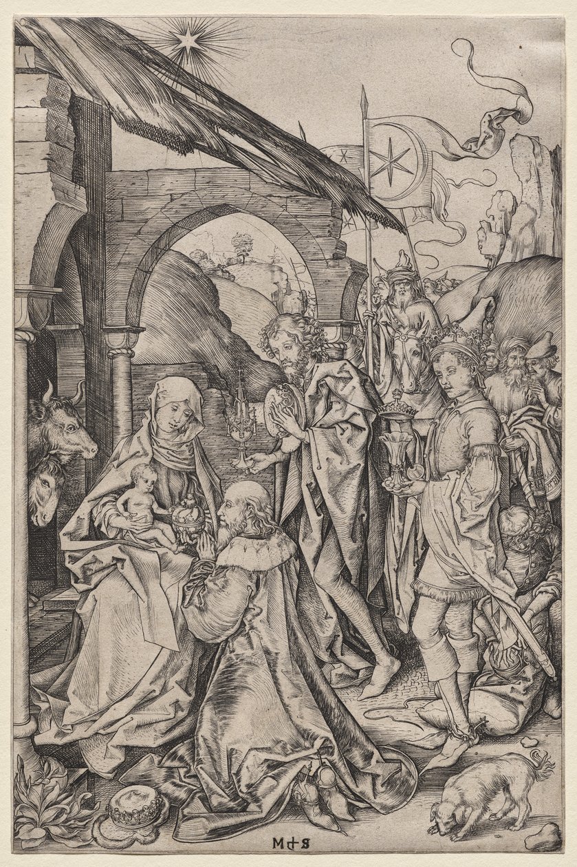 Adoration des mages - Francis Seymour Haden
