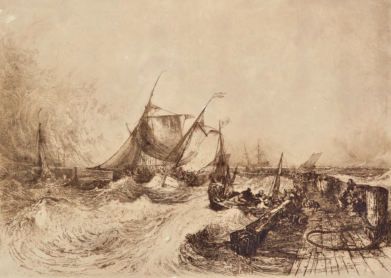 Port de Calais - Francis Seymour Haden