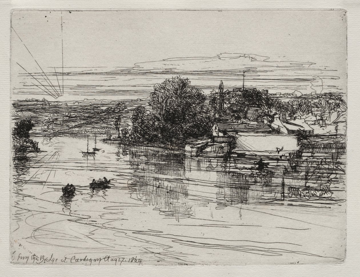 Pont de Cardigan - Francis Seymour Haden