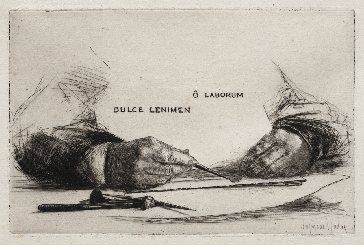 Mains Gravure, 1865 - Francis Seymour Haden