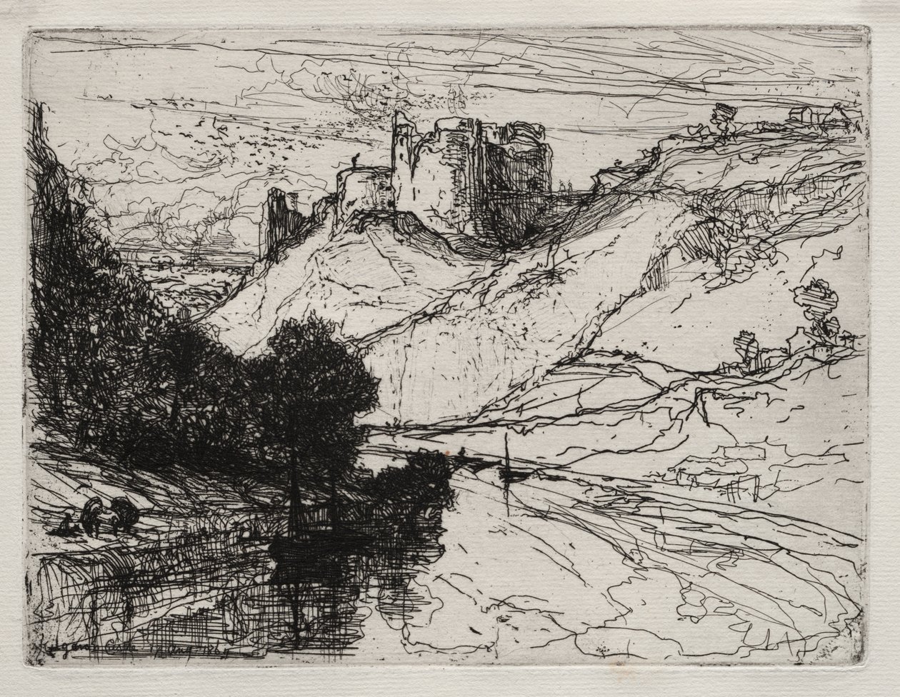 Château de Kilgaren - Francis Seymour Haden