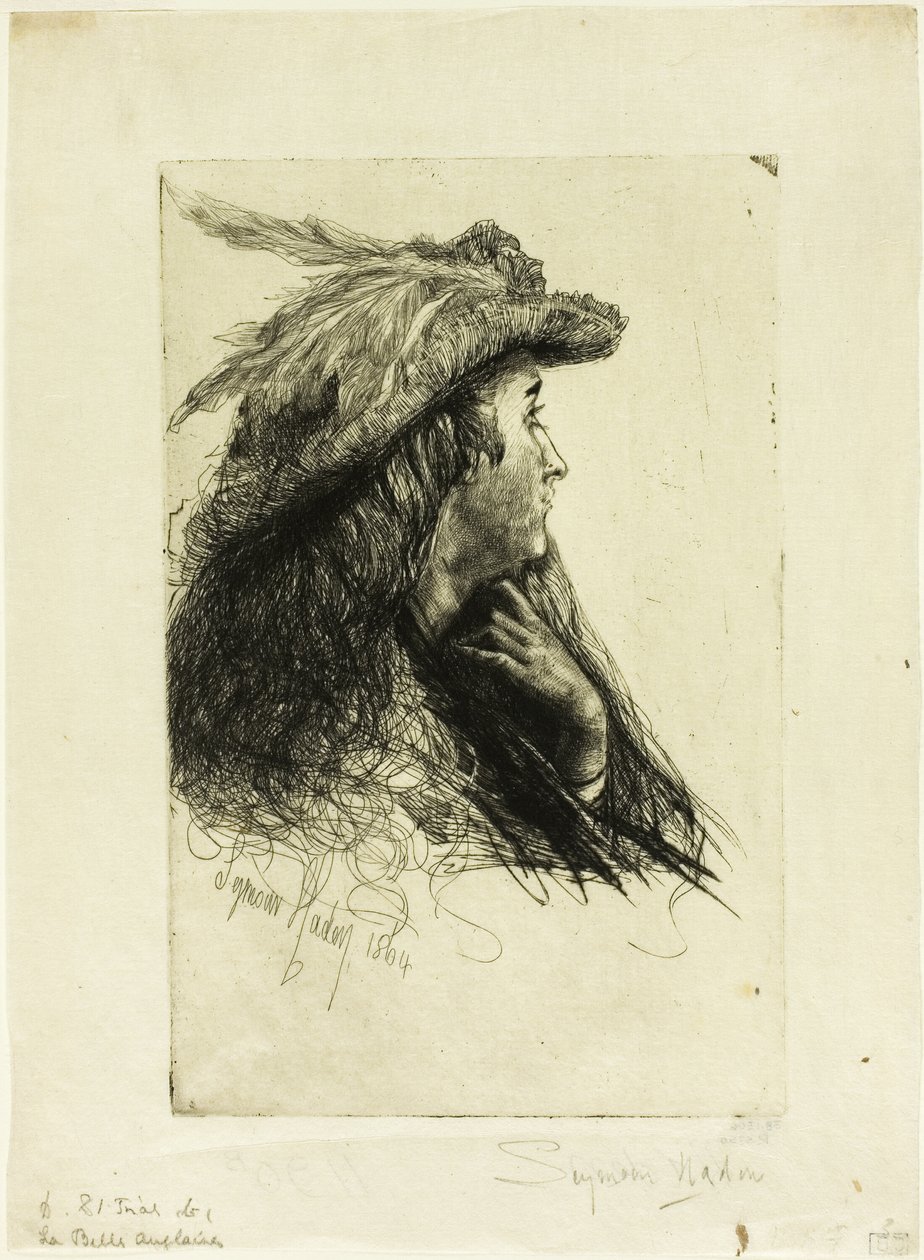 La belle anglaise - Francis Seymour Haden