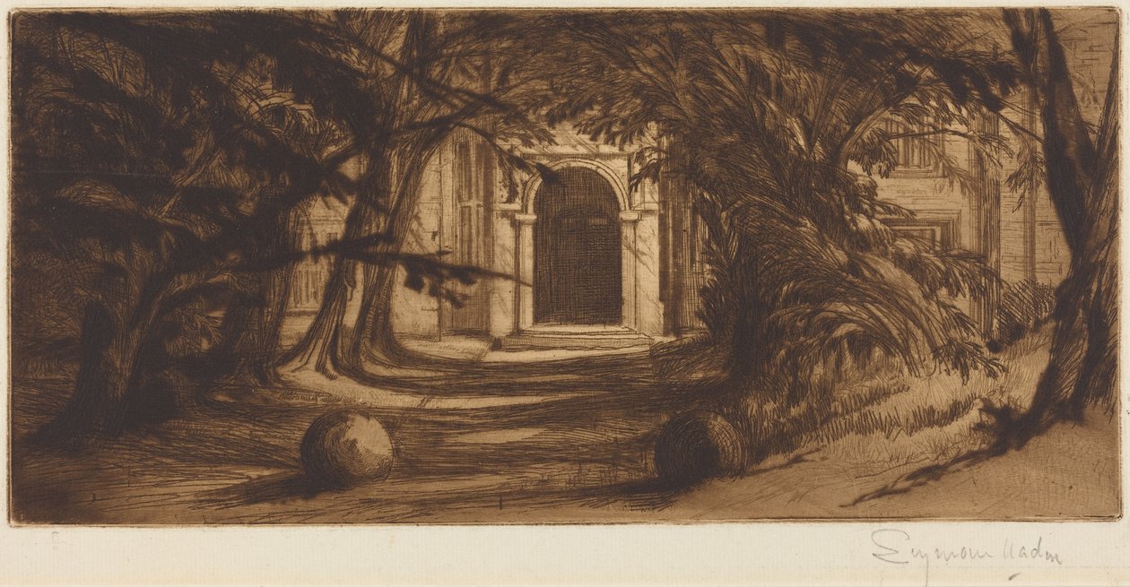 Mytton Hall - Francis Seymour Haden