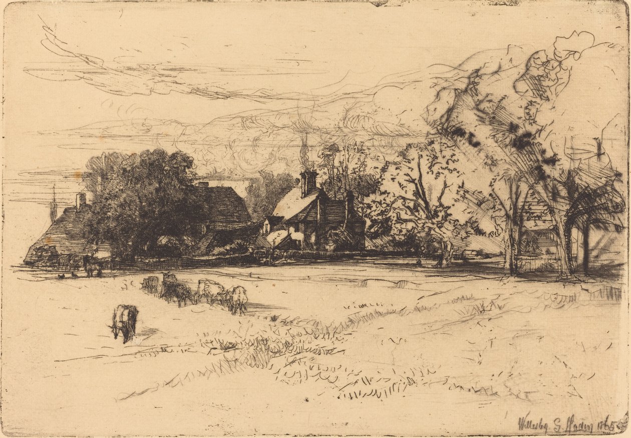 Old Willesley House - Francis Seymour Haden