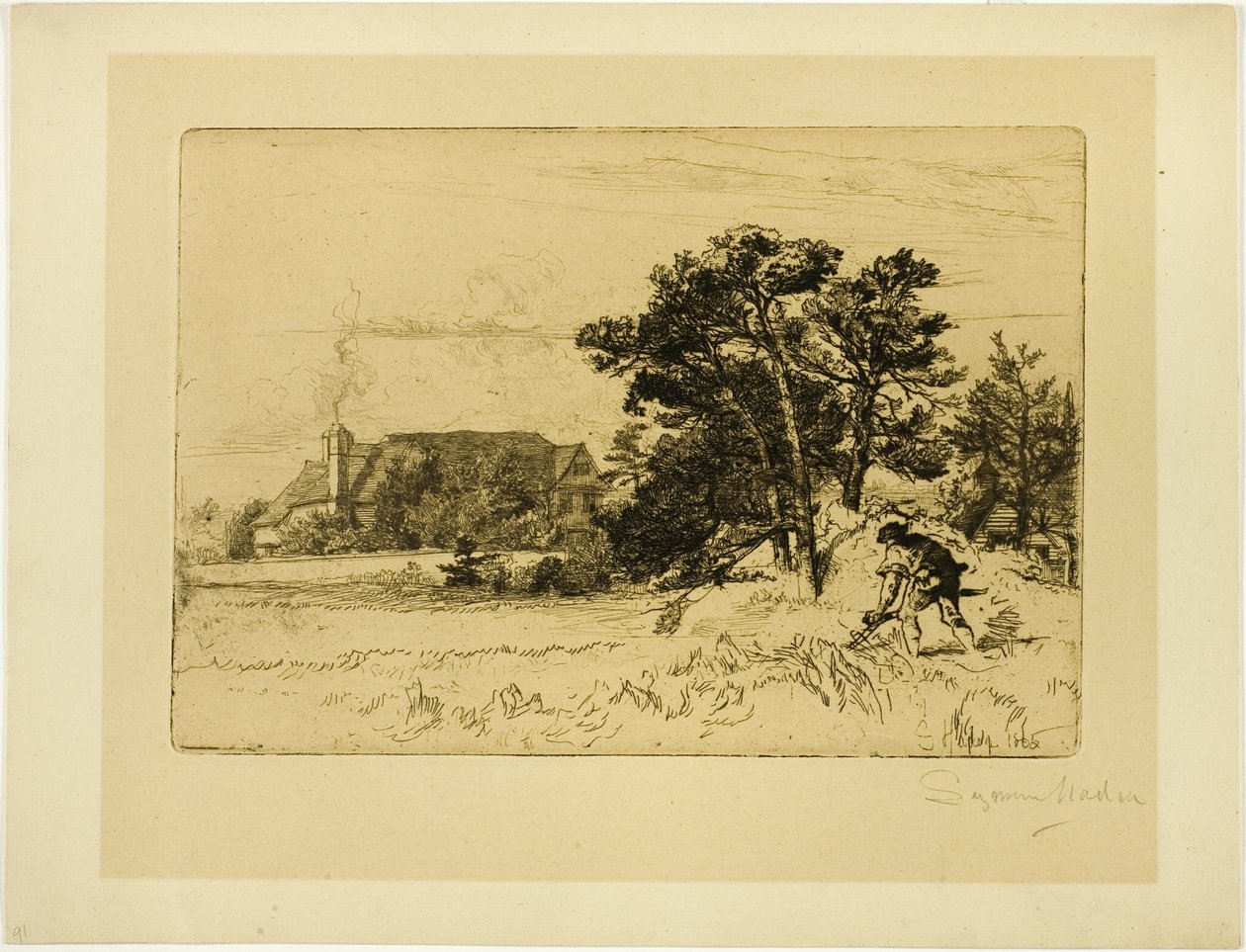 Vieille Maison de Willesley - Francis Seymour Haden