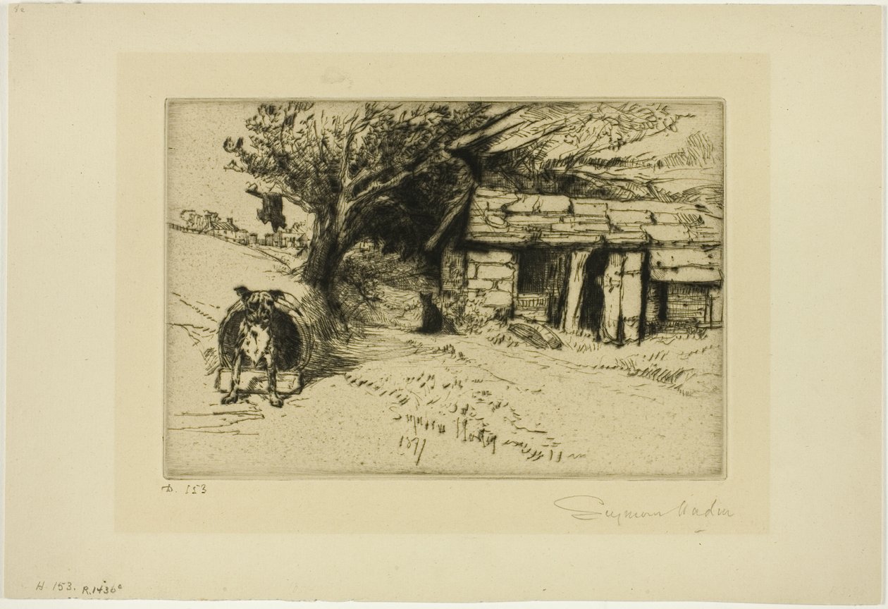 La Cabane - Francis Seymour Haden
