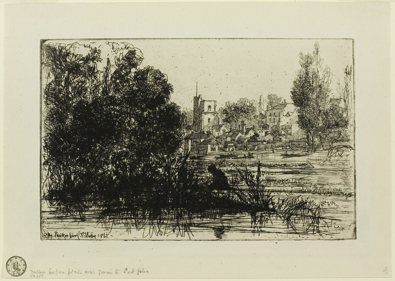 Église de Twickenham - Francis Seymour Haden