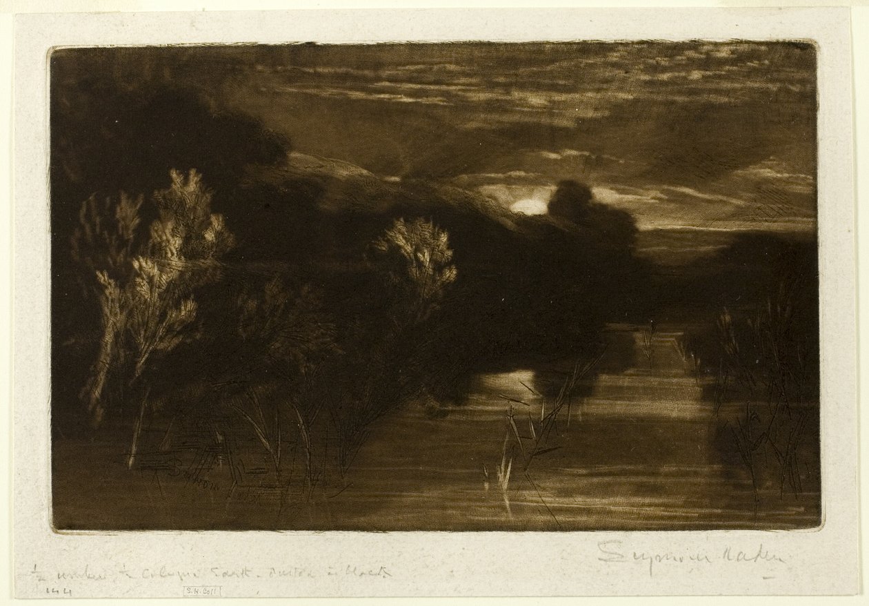 Canal de Winchelsea - Francis Seymour Haden