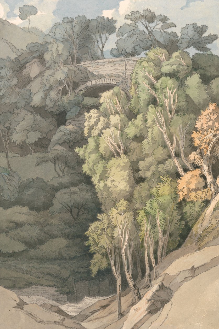 Le Pont du Diable - Francis Towne