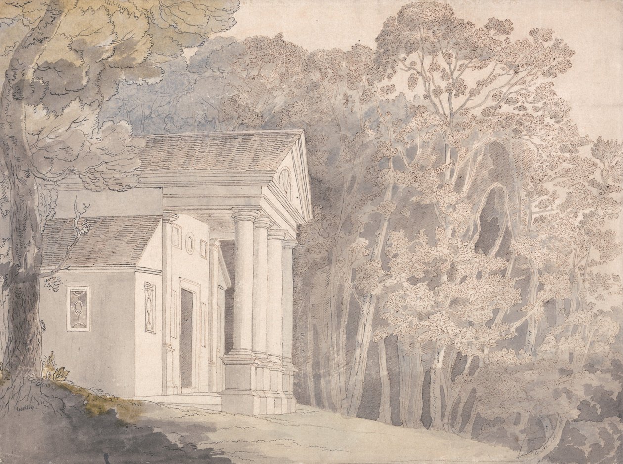 Werrington Park, Devonshire - Francis Towne