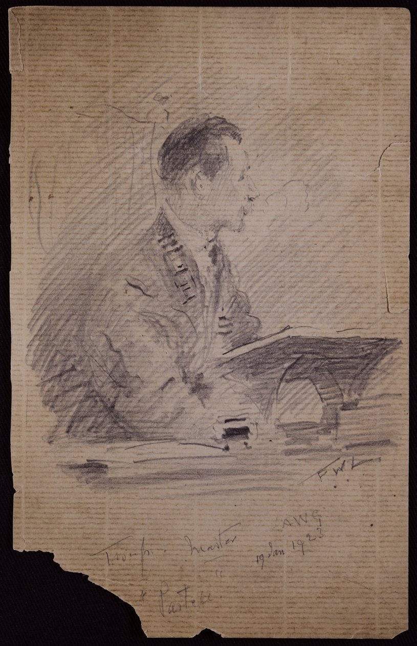 Portrait de Francis Troup - Francis Wilfred Lawson