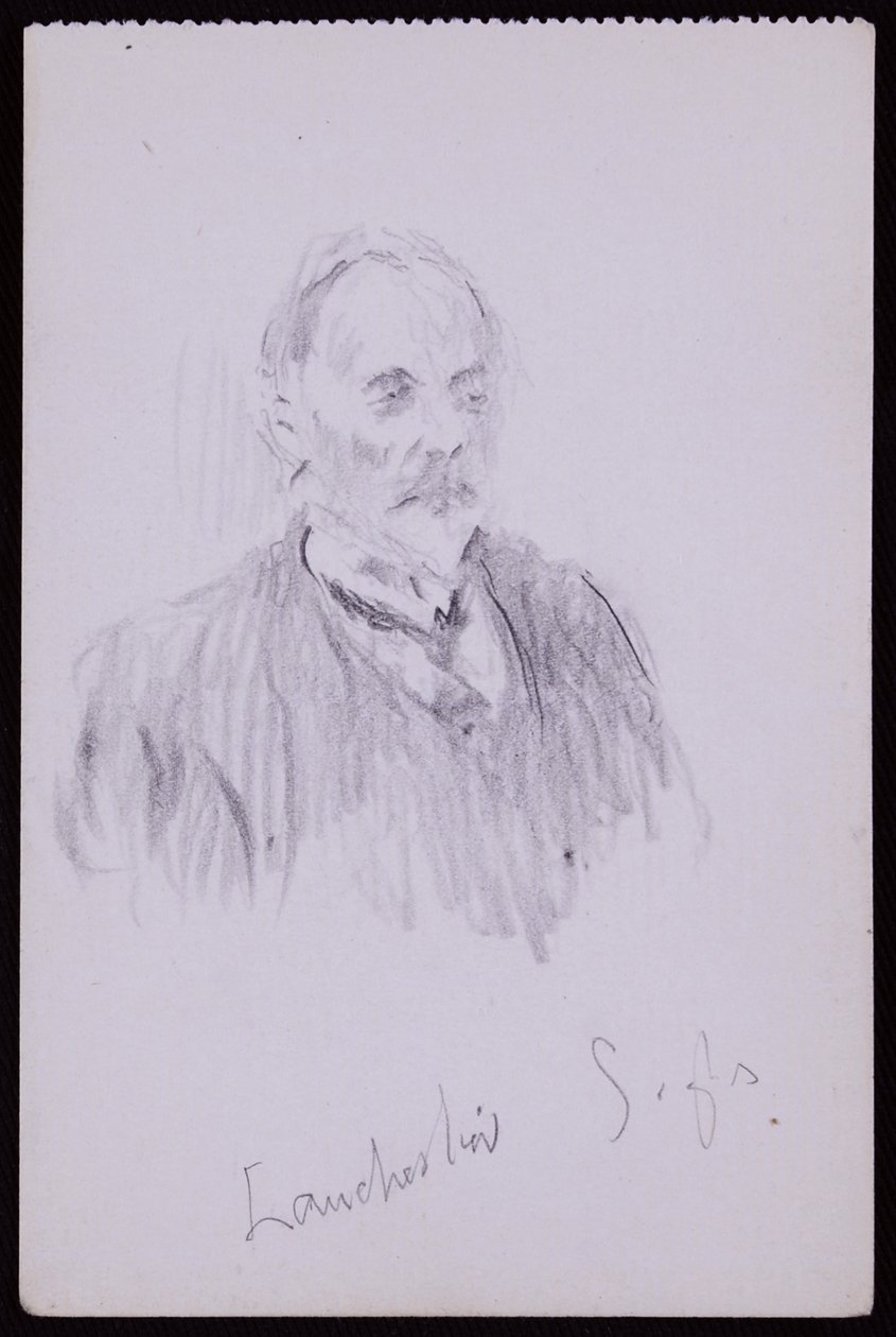 Portrait de HV Lanchester - Francis Wilfred Lawson