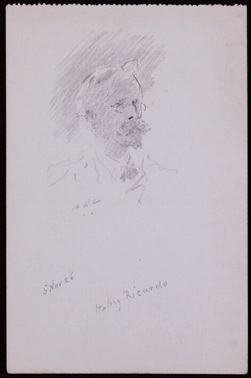 Portrait de Halsey Ricardo - Francis Wilfred Lawson