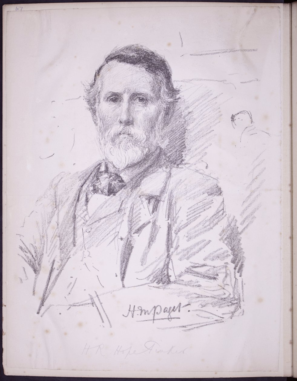 Portrait de Hope-Pinker HR, c.1900 - Francis Wilfred Lawson