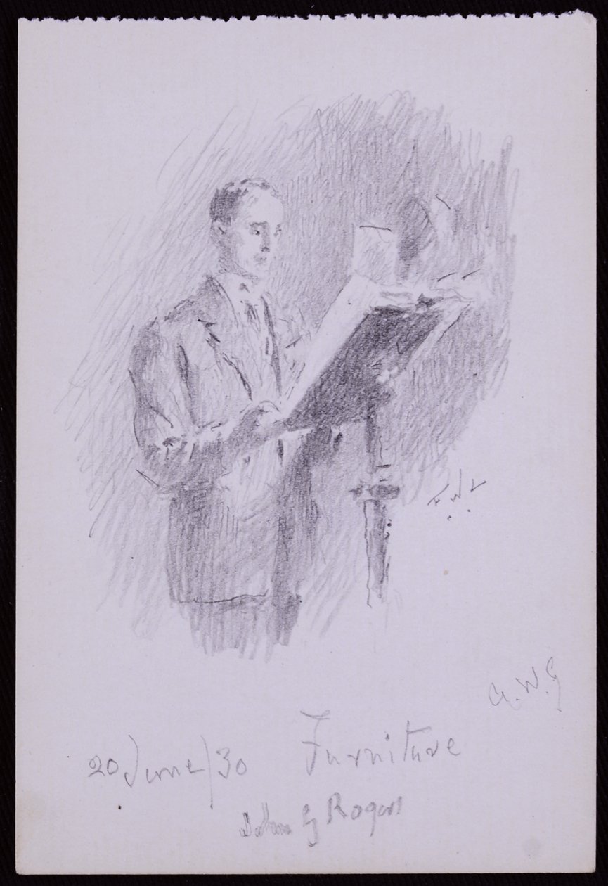 Portrait de John G Rogers - Francis Wilfred Lawson
