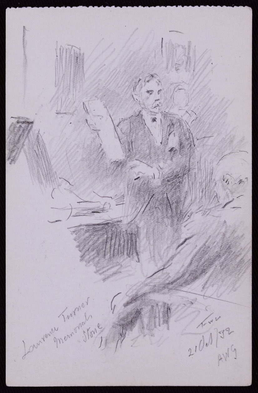 Portrait de Laurence Turner - Francis Wilfred Lawson