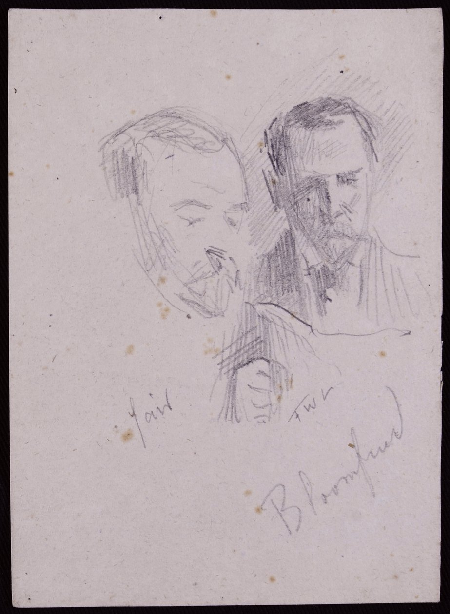 Portrait de Reginald Blomfield, vers 1894 - Francis Wilfred Lawson