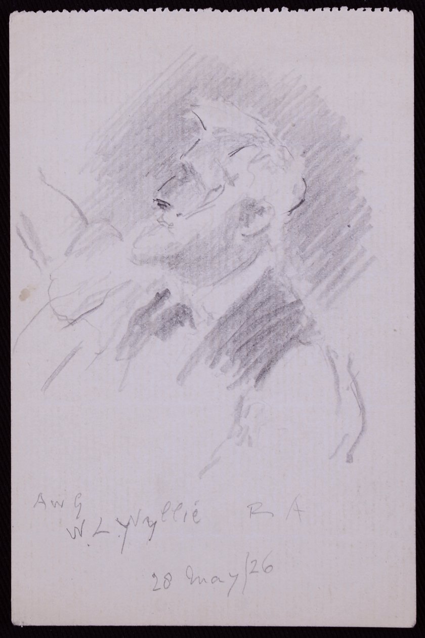 Portrait de WL Wyllie - Francis Wilfred Lawson