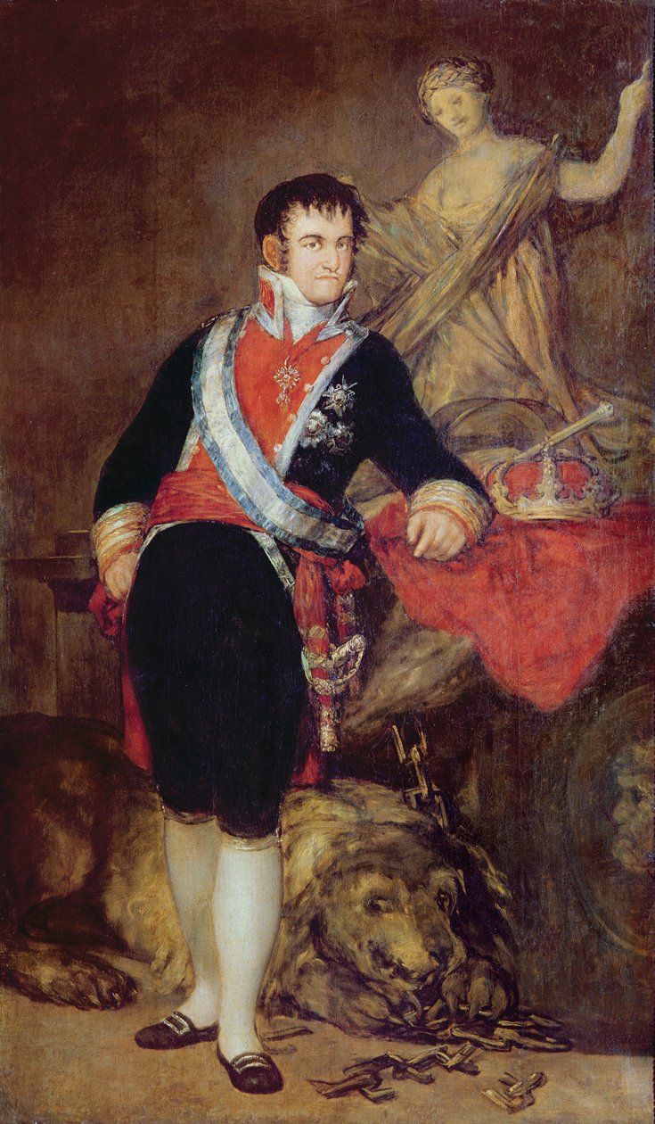 Ferdinand VII (1784-1833) de Bourbon, 1814 - Francisco de Goya