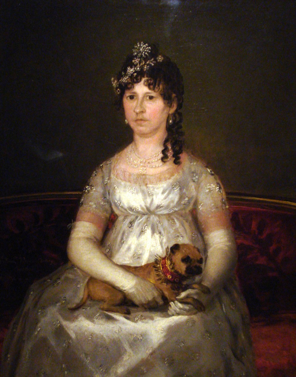 Portrait de Francisca Vicenta Chollet y Caballero - Francisco de Goya