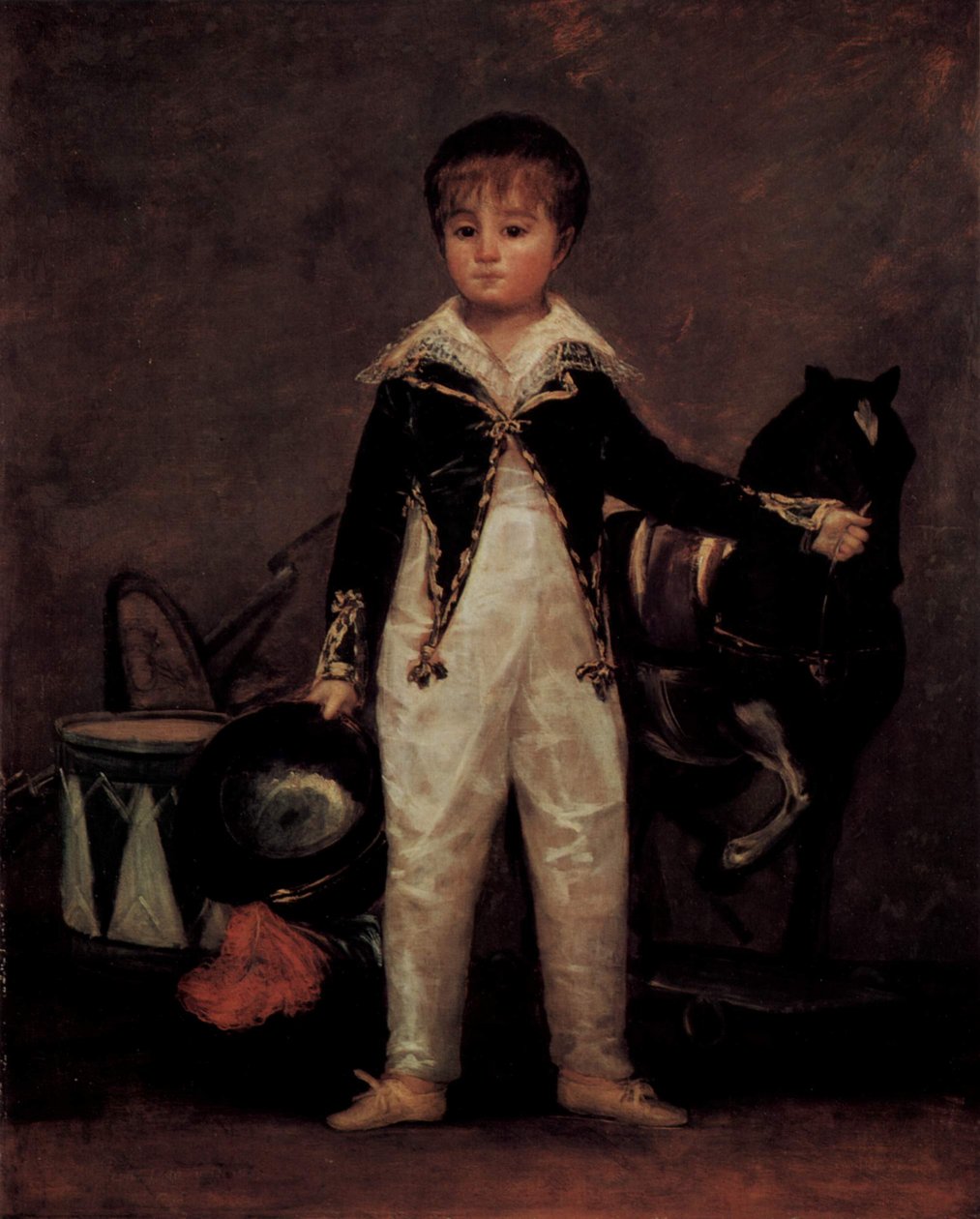 Portrait de Pepito Costa y Bonelis - Francisco de Goya