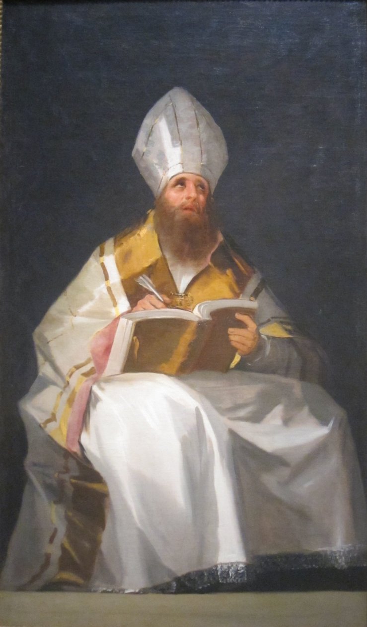 Saint Ambroise - Francisco de Goya