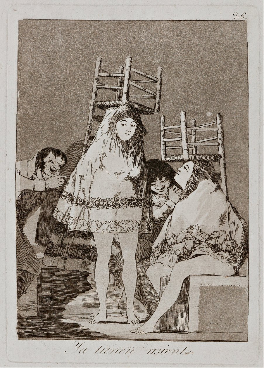 Ils ont déjà une place - Francisco de Goya