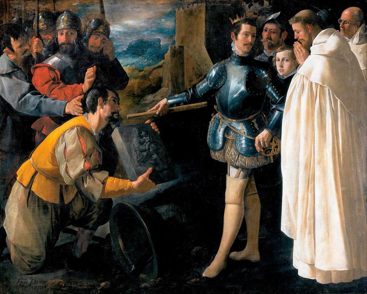 Saint Pierre Nolasque récupérant l
