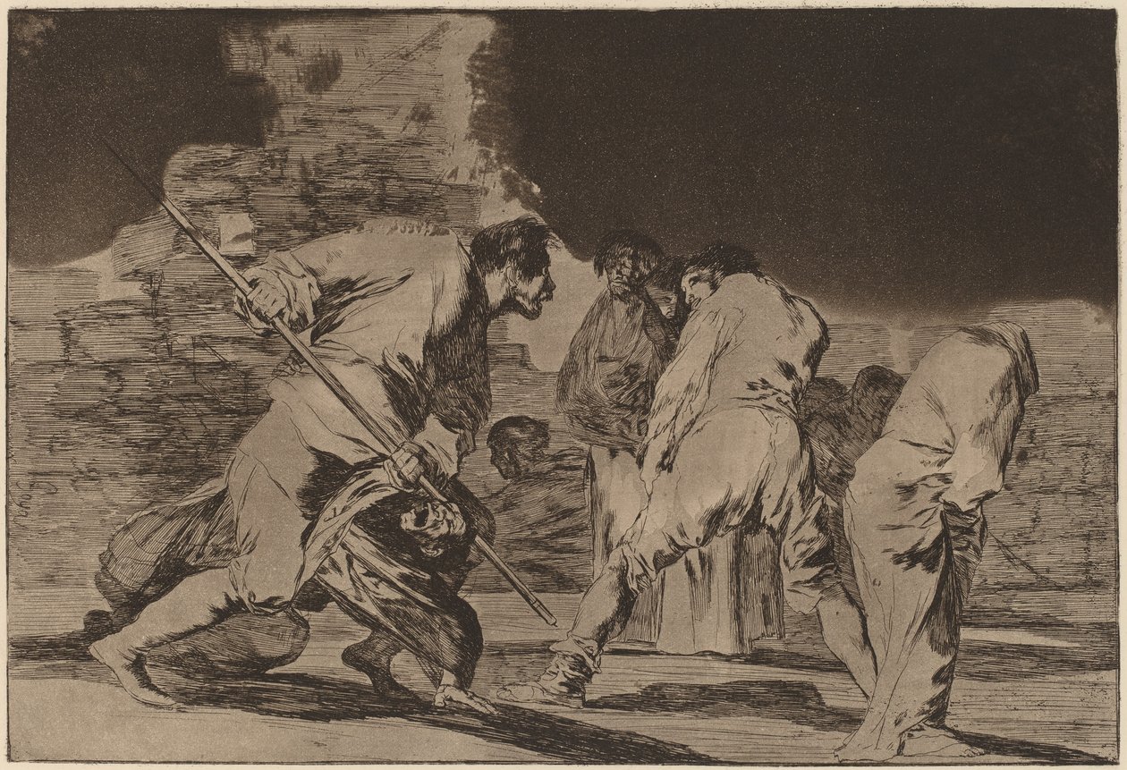Disparate furioso (Folie furieuse) - Francisco de Goya