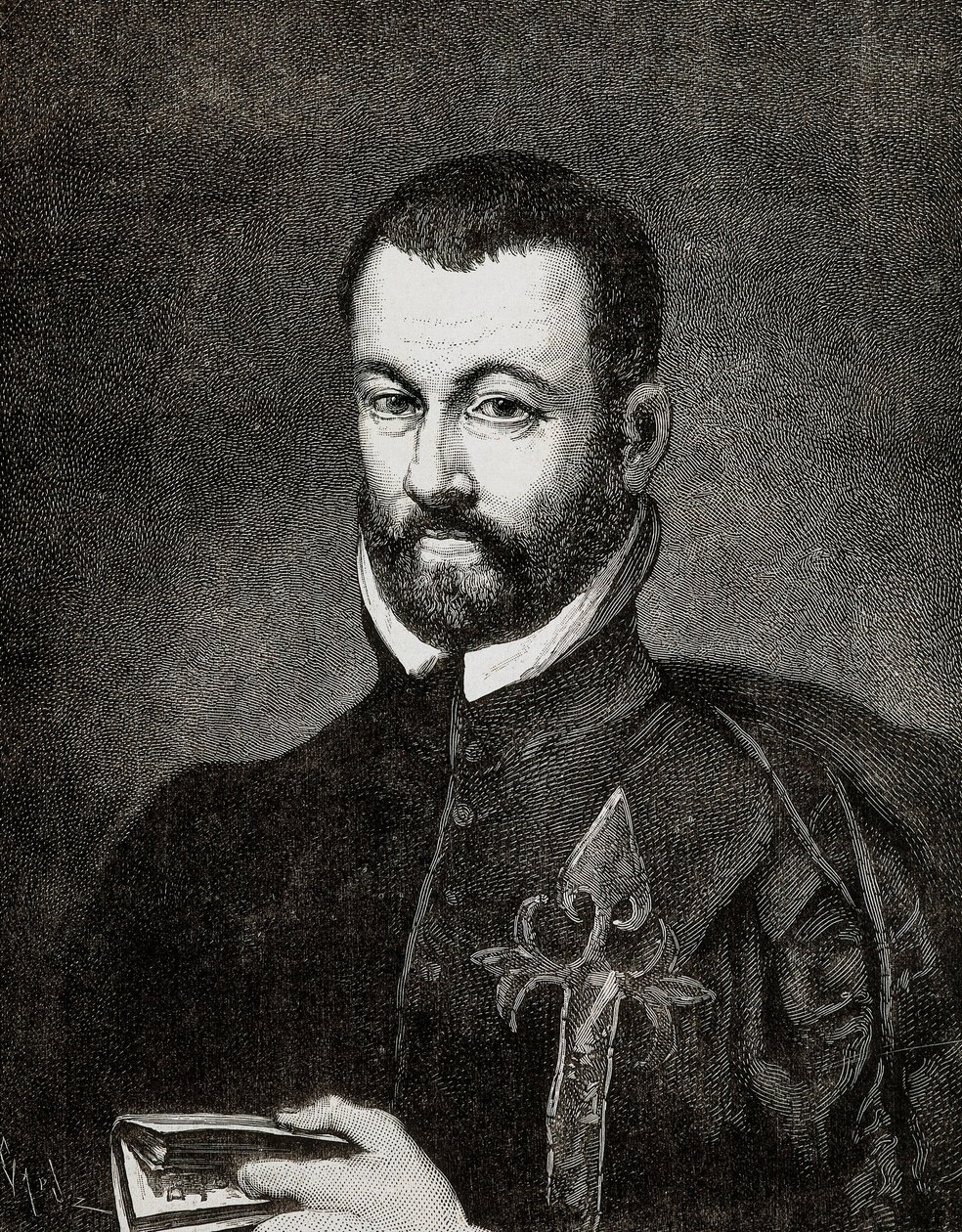 Portrait de Benito Arias Montano, humaniste et théologien espagnol, d