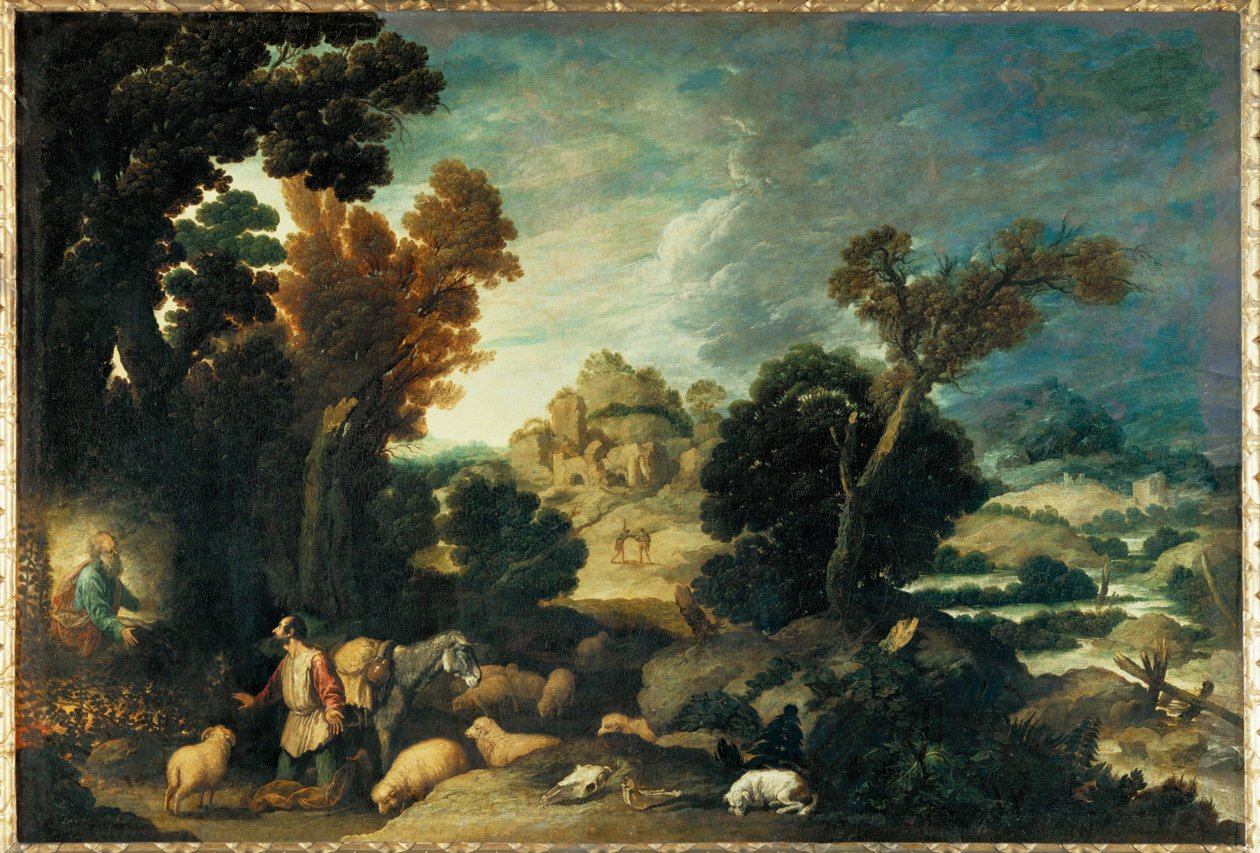 Le buisson ardent - Moïse et le buisson ardent ... - Francisco Collantes