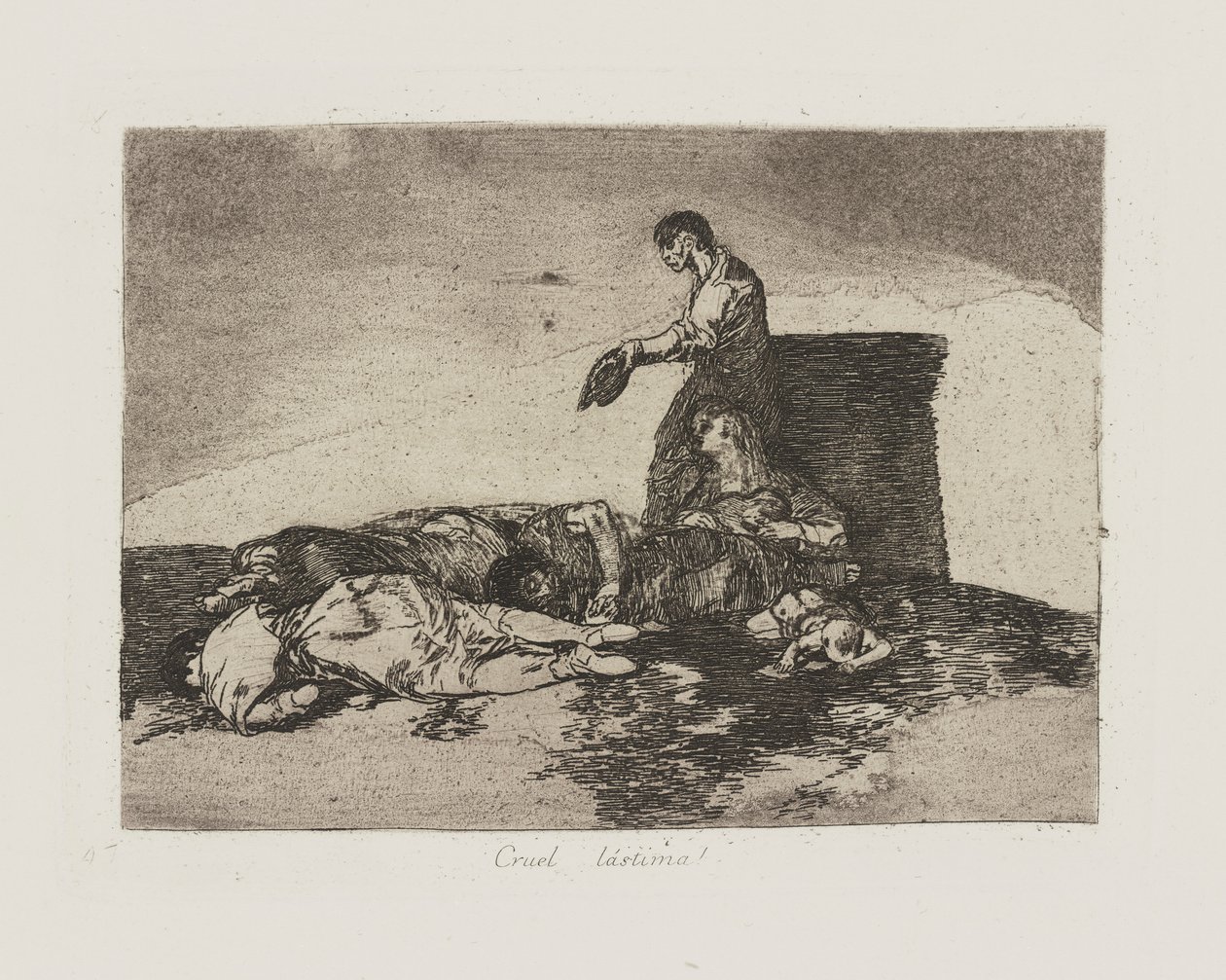 Cruelle pitié !, pl. 48 de la série Les désastres de la guerre - Francisco de Goya