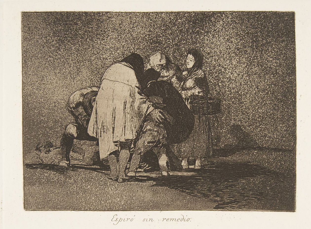 Planche 53 des Désastres de la guerre : Th..., 1811-12 publié 1863 - Francisco de Goya