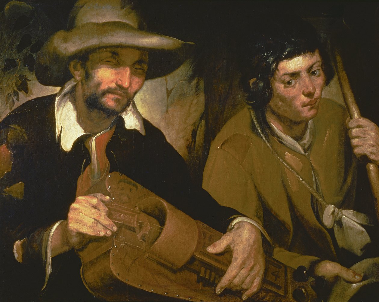 Le Joueur de vielle aveugle, c.1640 - Francisco Herrera