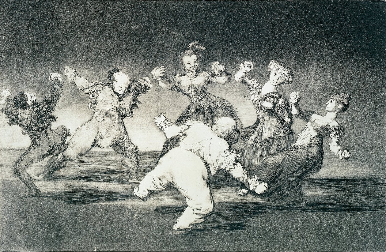Disparate Alegre (Folie joyeuse) - Francisco de Goya